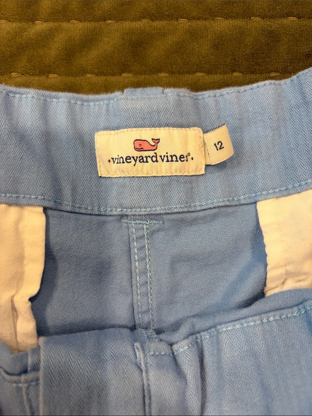 Vineyard Vines Light Blue Women's Cotton Shorts